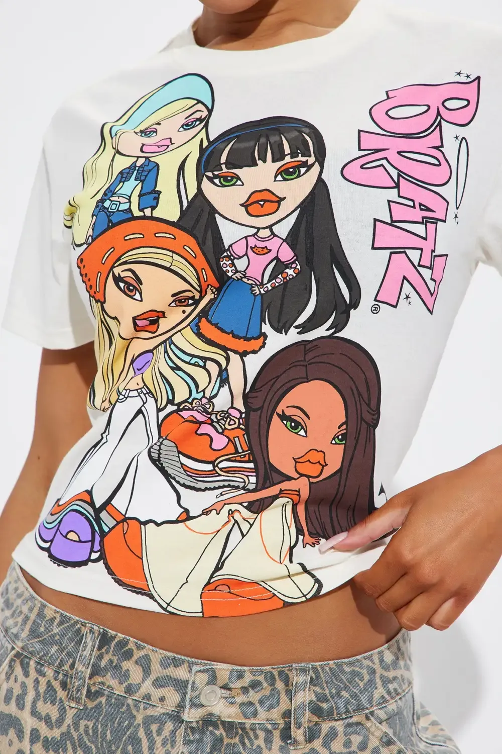 Bratz Baddies Tee - Ivory