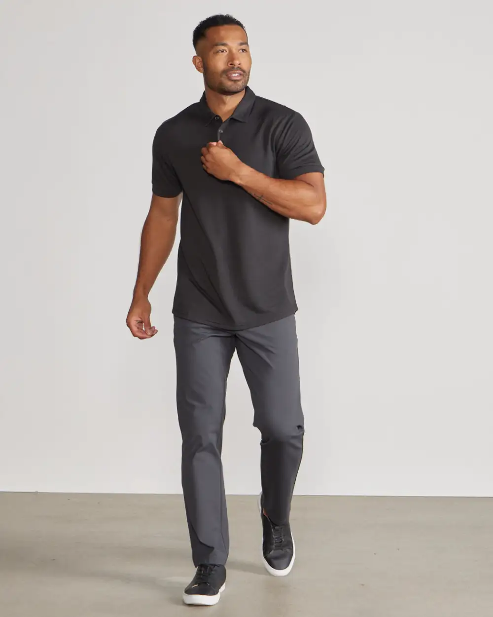 Comfort Wool Short Sleeve Polo
