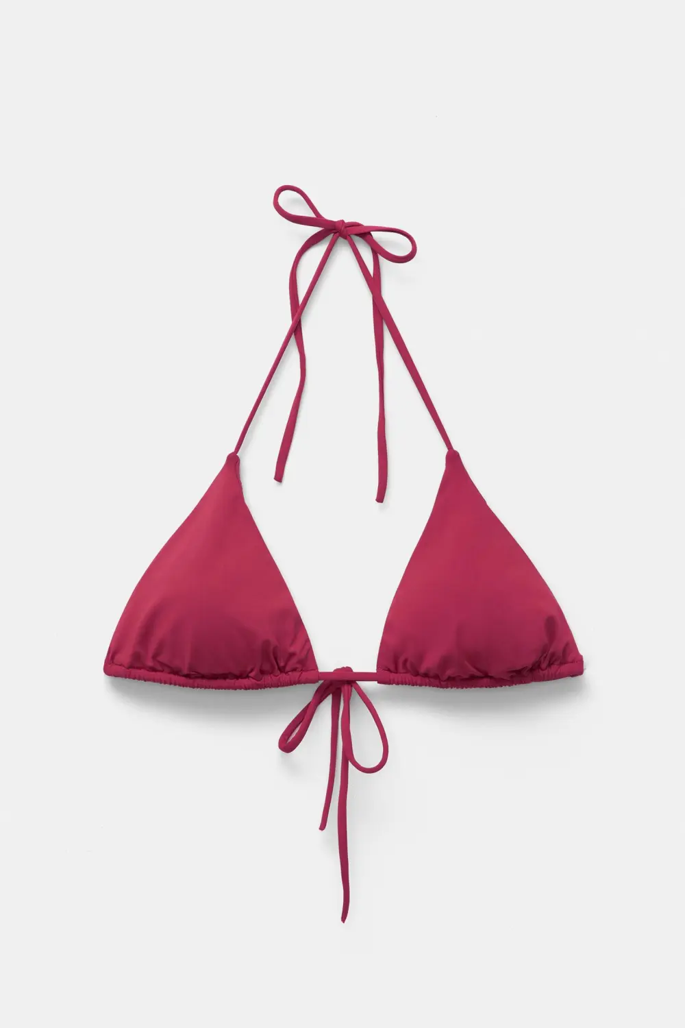 Triangle bikini top