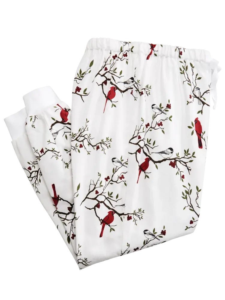 Women's Portuguese Cotton Flannel Ski Pajama Set