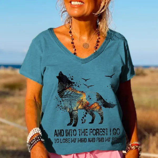 And into the forest I go to lose my mind and find mu soul Graphic Tees