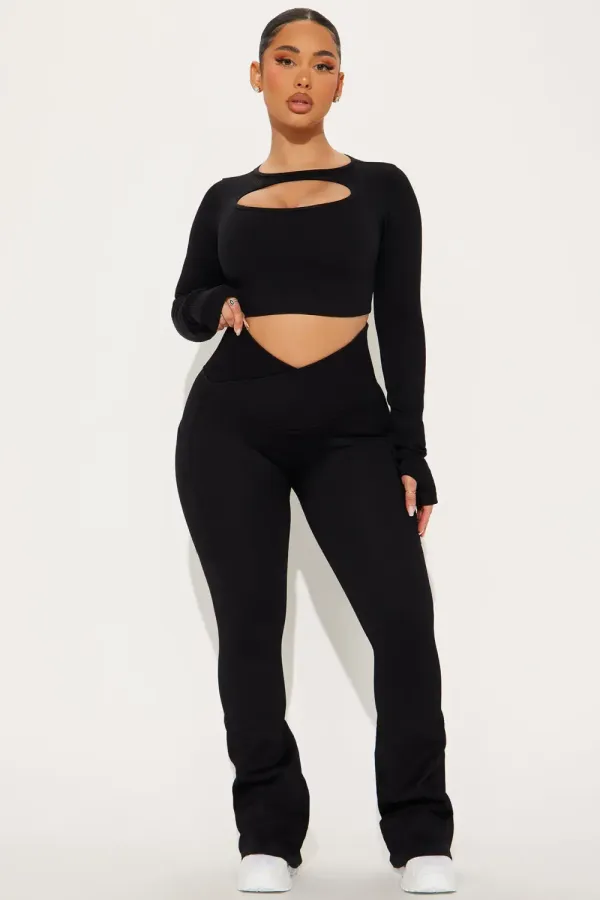 Resistance Effortless Seamless Active Top - Black