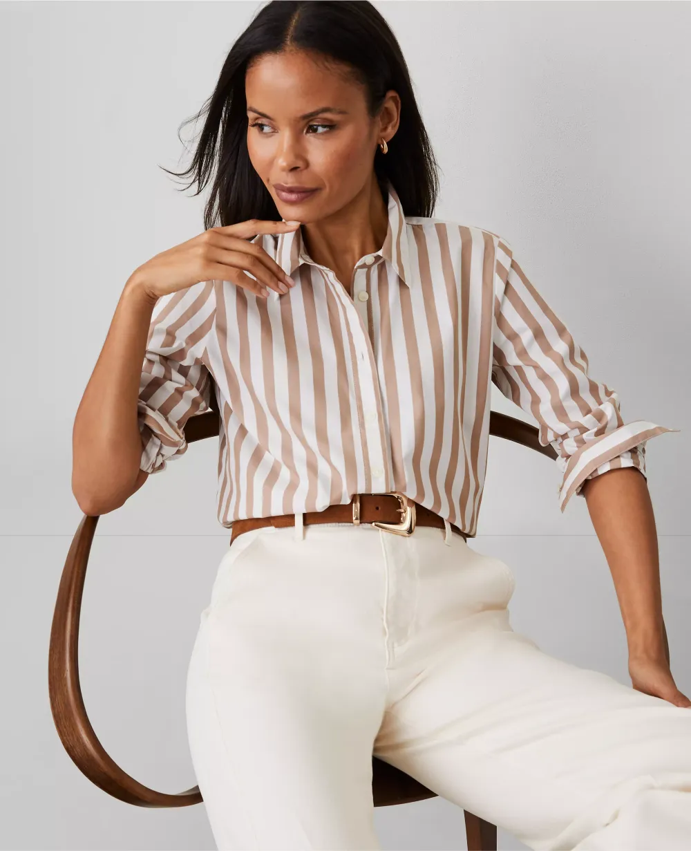 Striped Relaxed Perfect Shirt