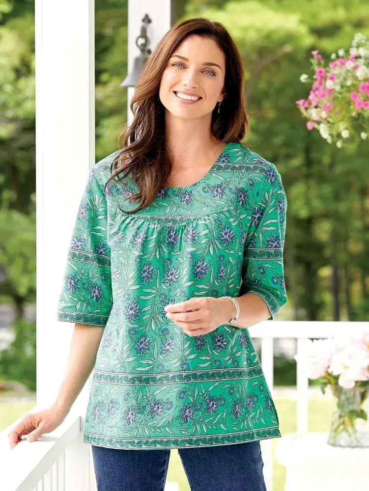 Everbloom Muumuu Top