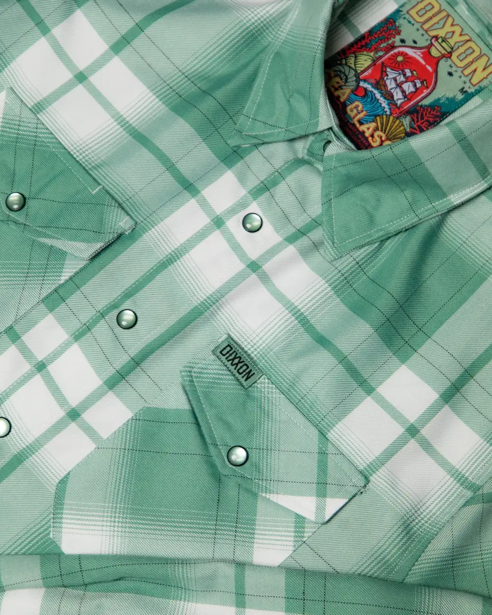 sea glass flannel