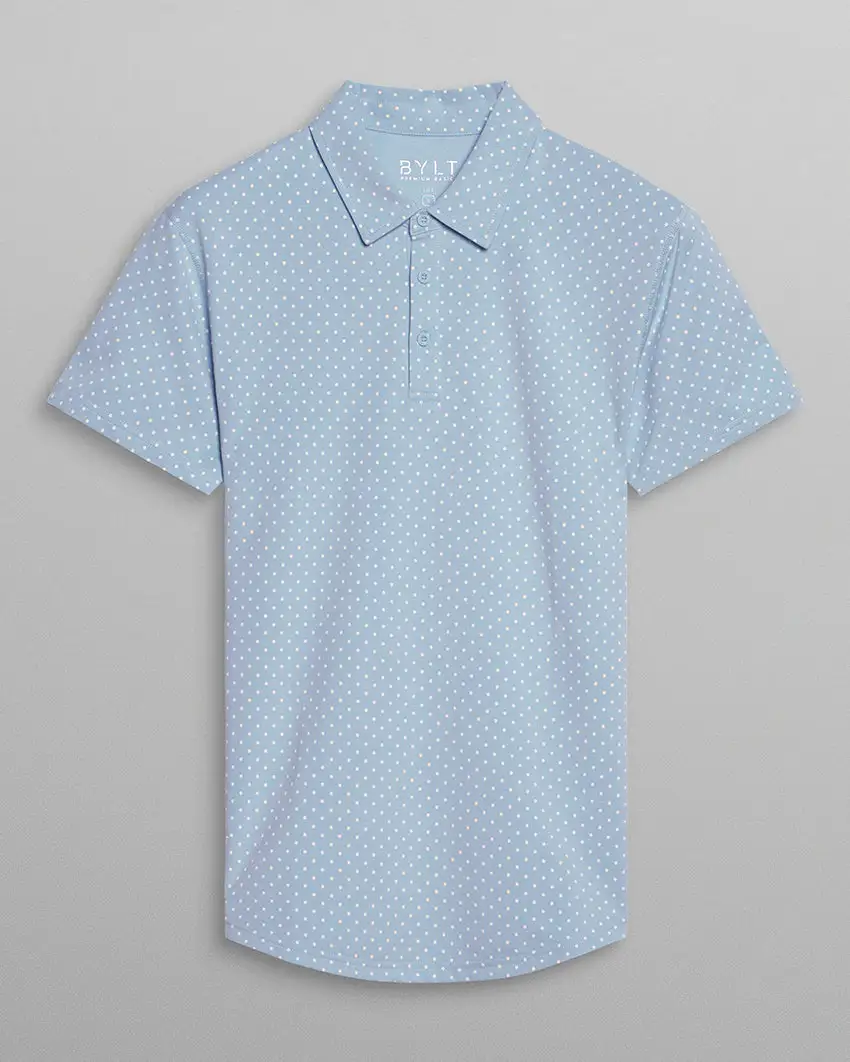 Drop-Cut: Lux Dotted Polo