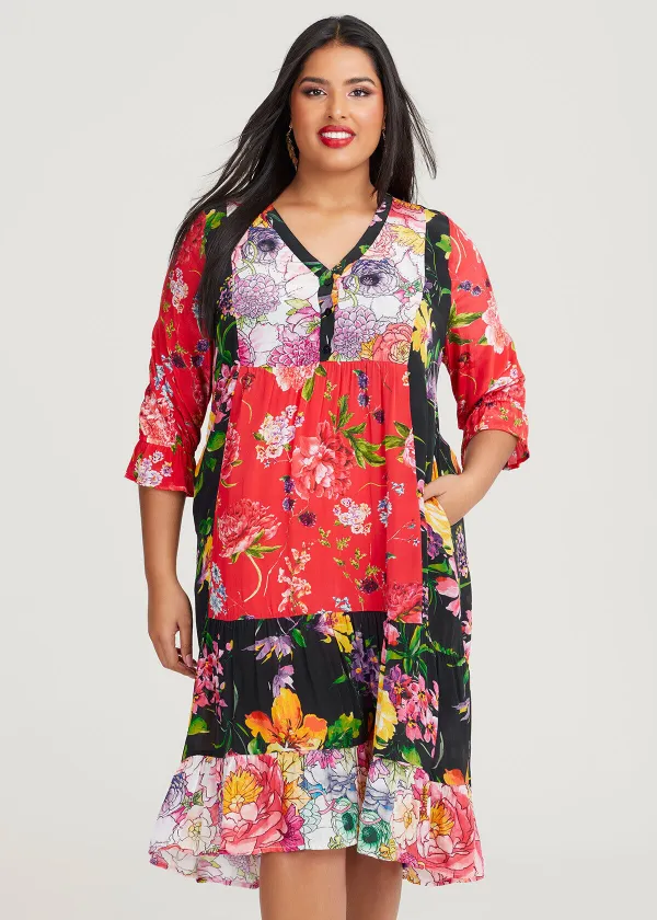 Natural Garden Party Dress
