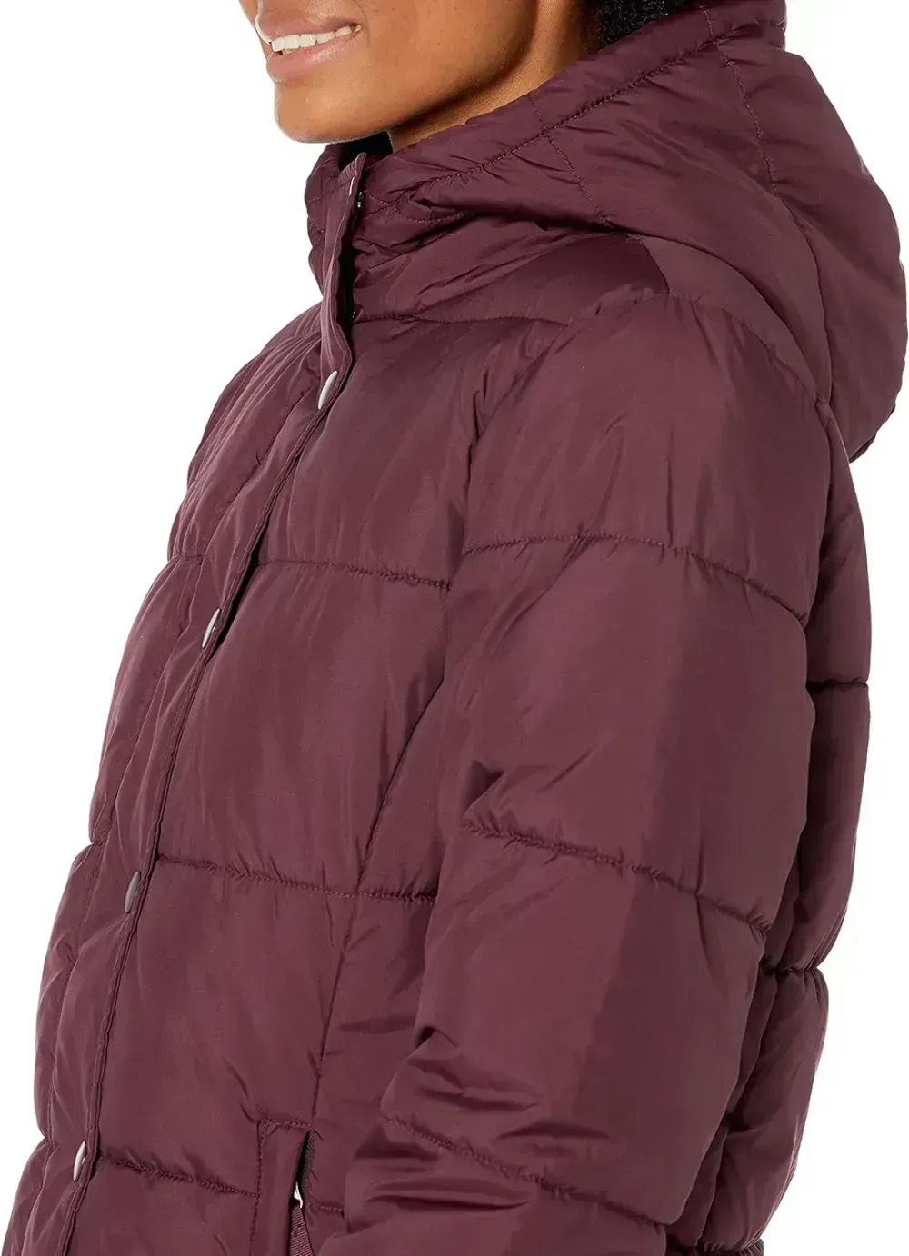 Women's Heavyweight Long-Sleeve Hooded Puffer Coat (Available in Plus Size)