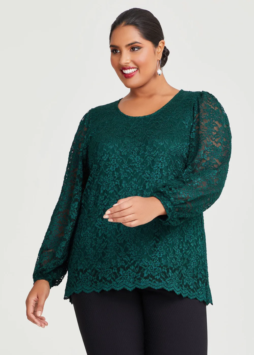 Cersei Stretch Lace Top