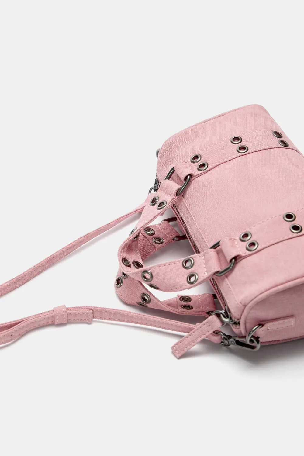 Mini bolso bandolera tachas