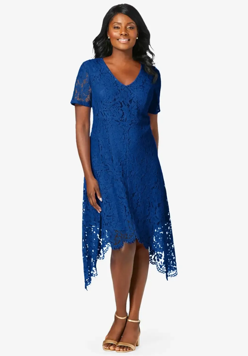 Lace Handkerchief Dress