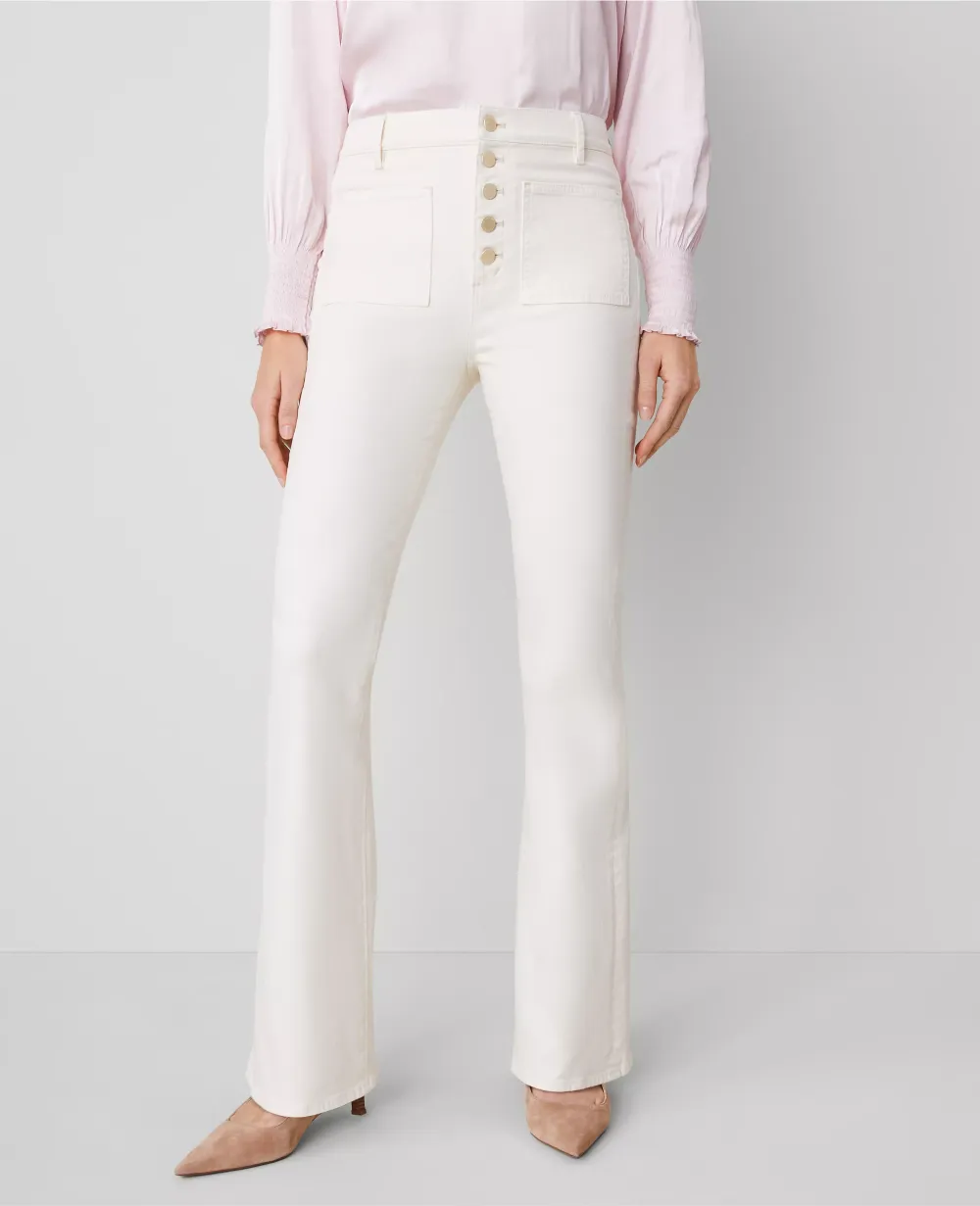 The Patch Pocket Flare Jean