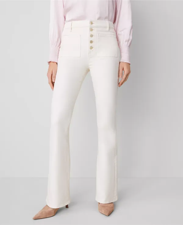 The Patch Pocket Flare Jean