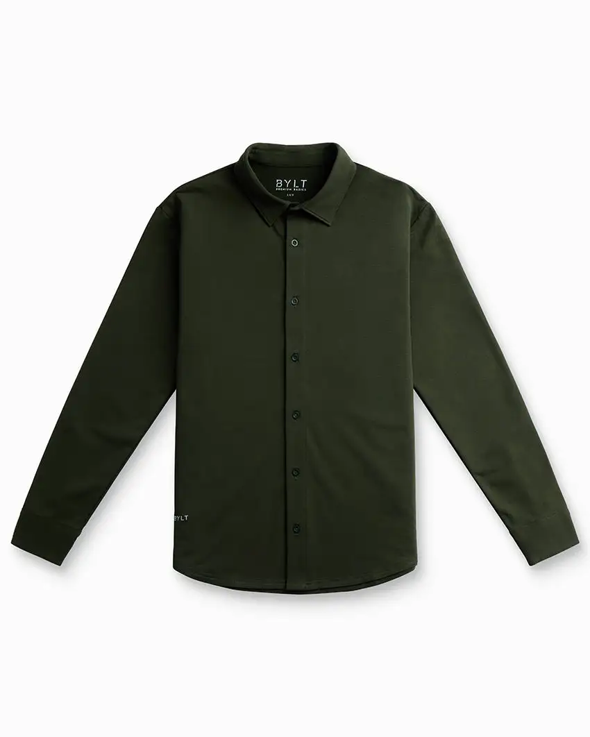 Lux Long Sleeve Button Down