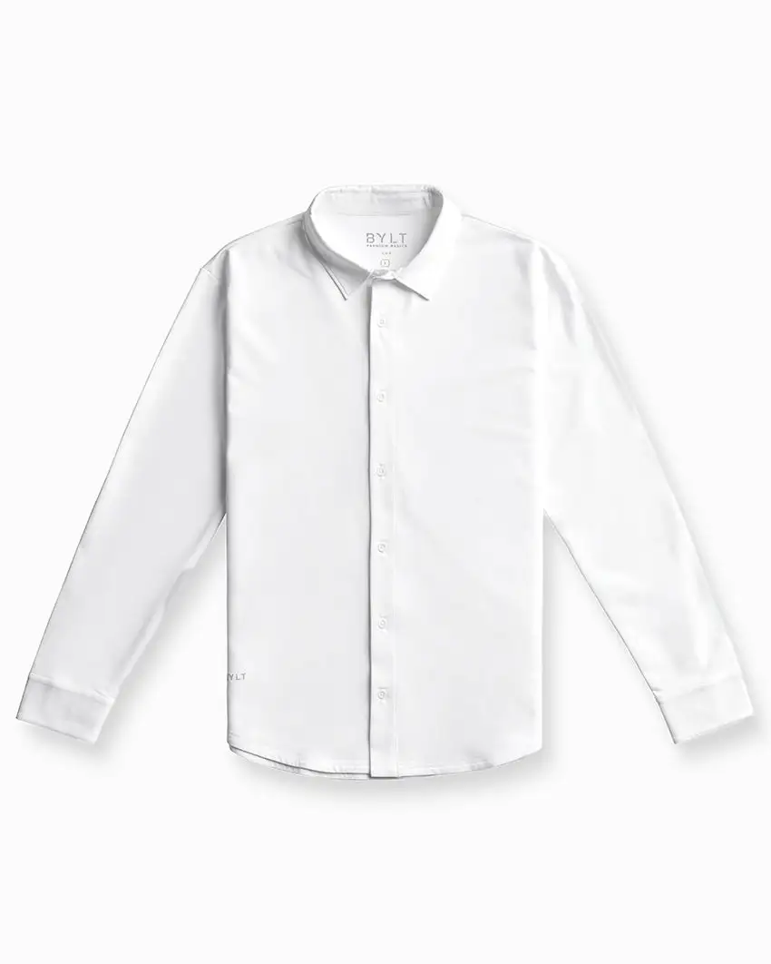 Lux Long Sleeve Button Down
