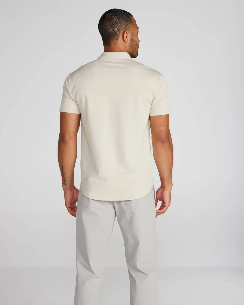 Lux Short Sleeve Button Down