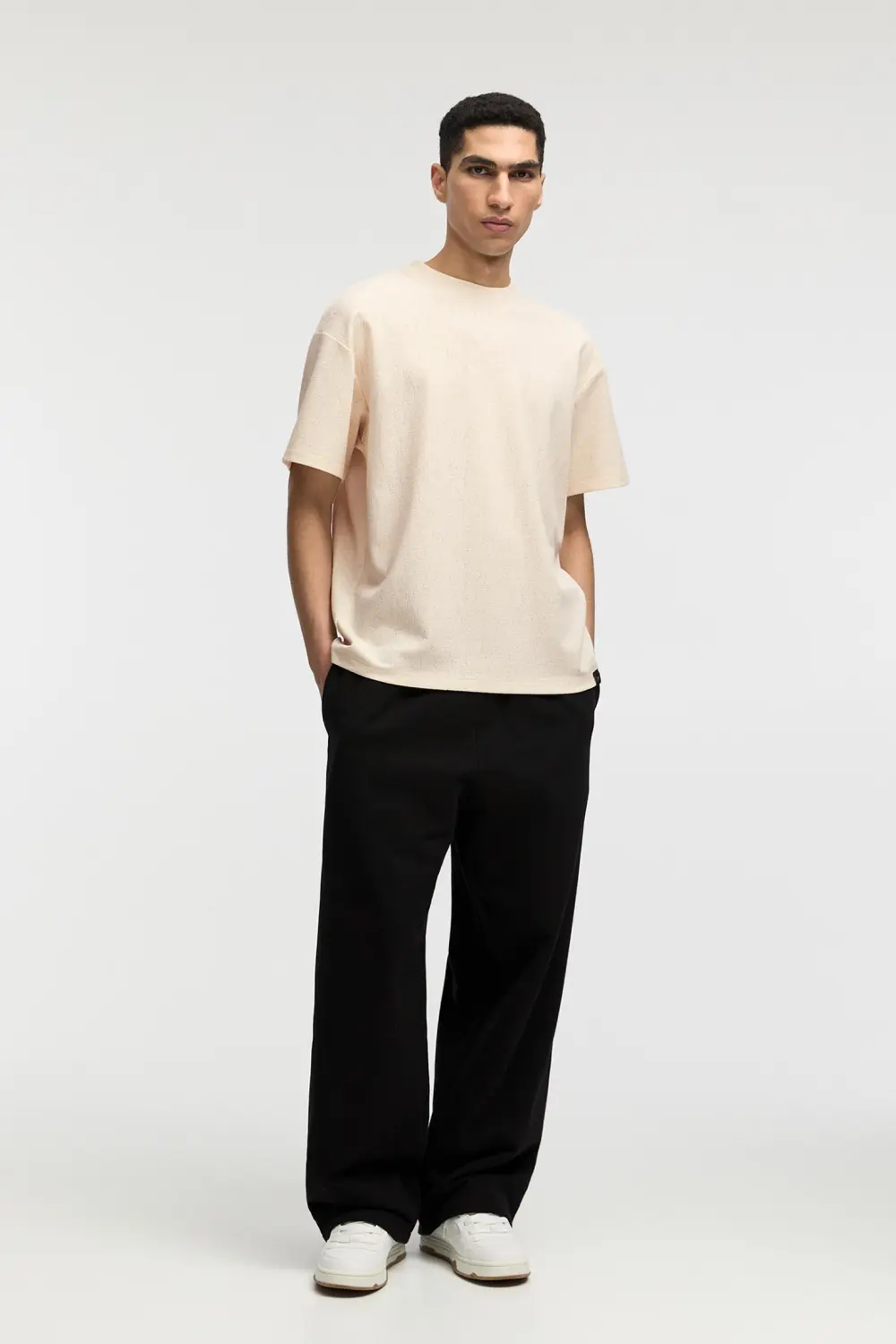 Textured T-shirt