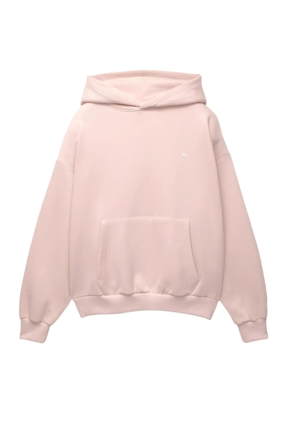 Sudadera capucha logo bordado