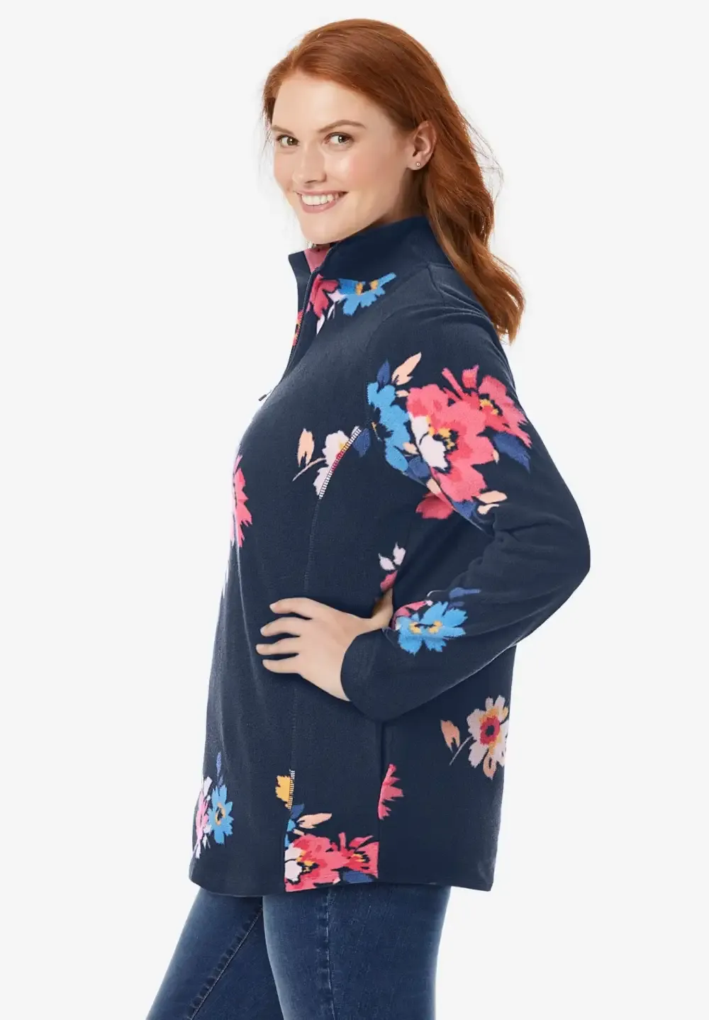 Microfleece Quarter-Zip Pullover