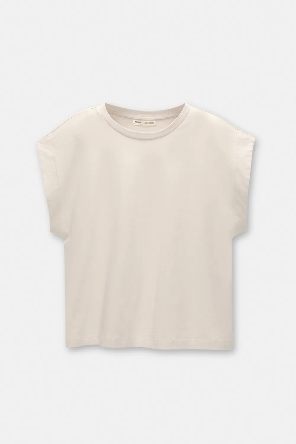 Camiseta manga sisa volumen