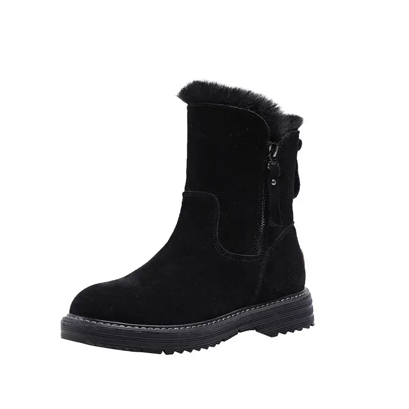 Winter thick warm snow boots