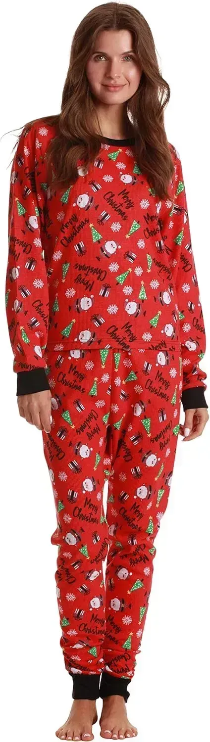 Women's Thermal Underwear Pajamas Set