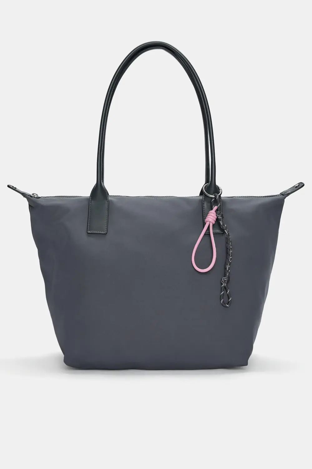 Bolso shopper nylon adorno