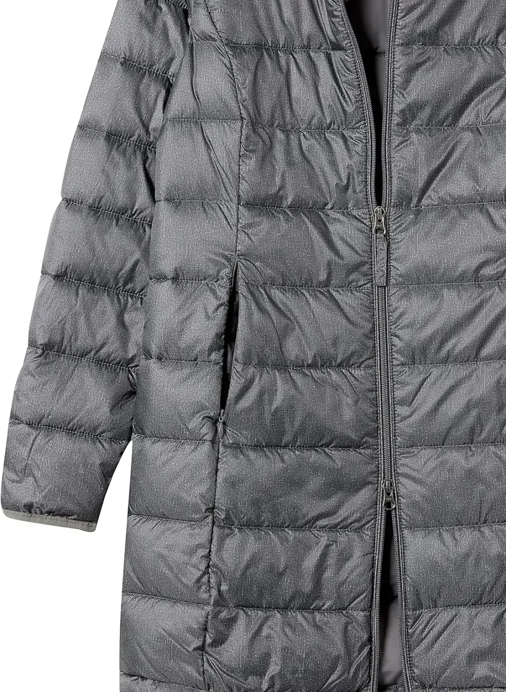 Women's Lightweight Water-Resistant Hooded Puffer Coat (Available in Plus Size)