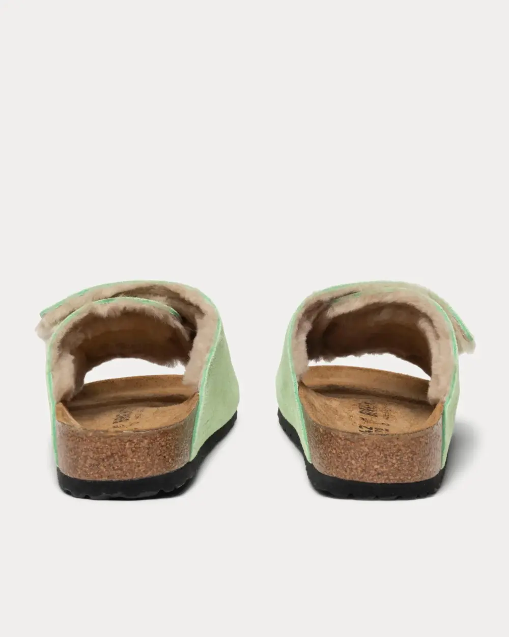 STÜSSY & BIRKENSTOCK SOLANA SHEARLING SLIDE