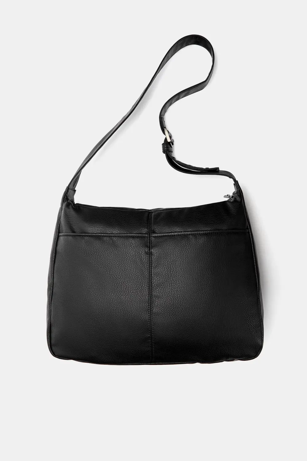 Bolso shopper cross efecto piel