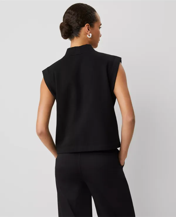 Weekend Collection Sleeveless Sweatshirt Top