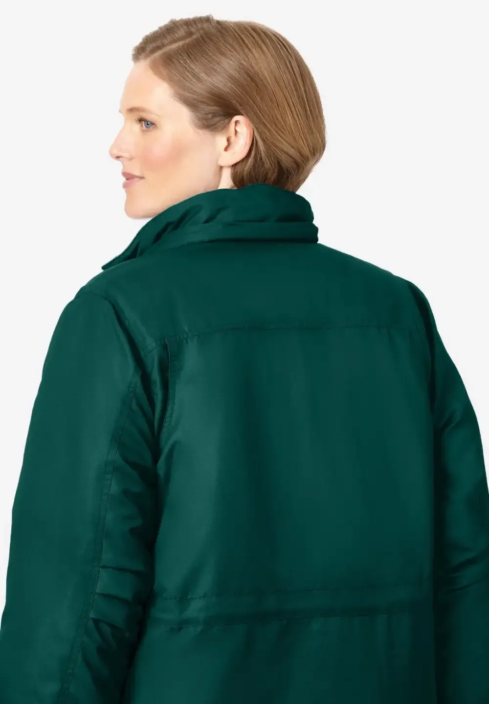 Mid-Length Microfiber Parka