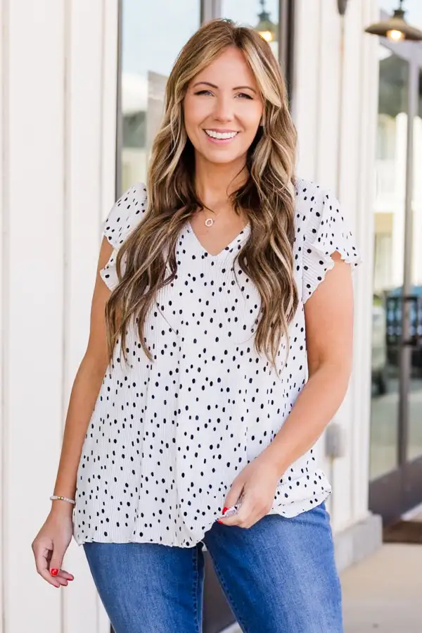 Art Of Living Top, Ivory