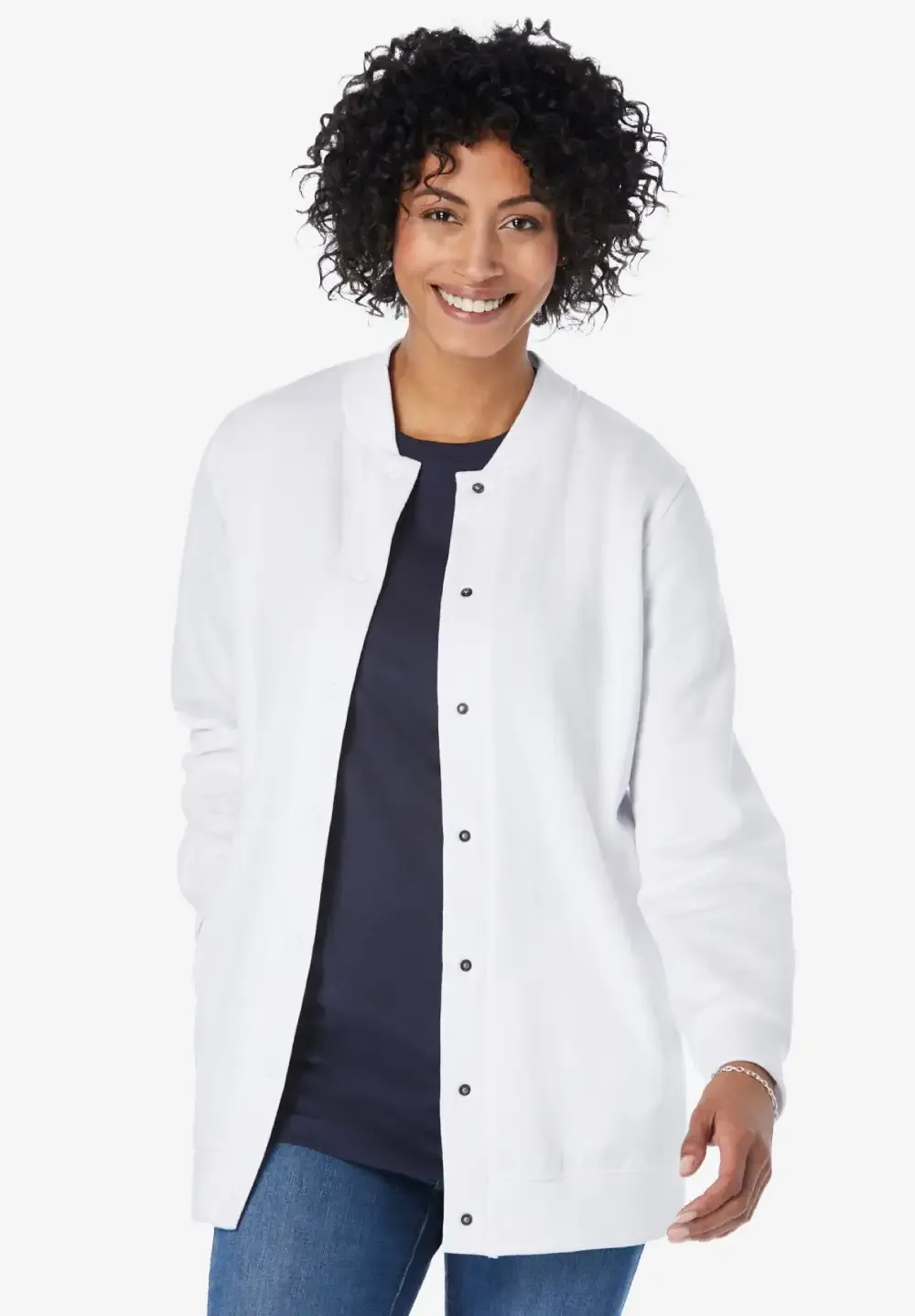 Fleece Baseball Jacket