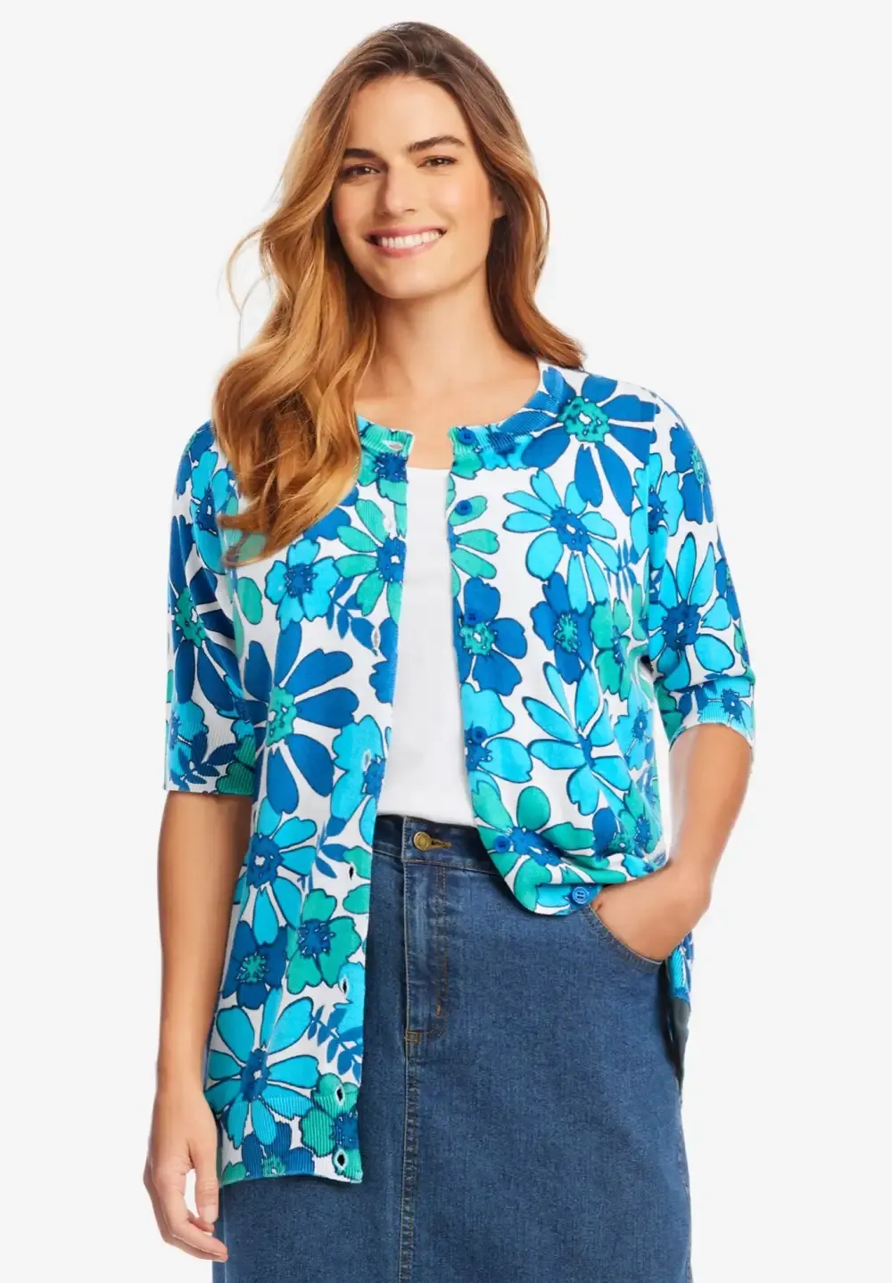Perfect Elbow-Length Sleeve Cardigan