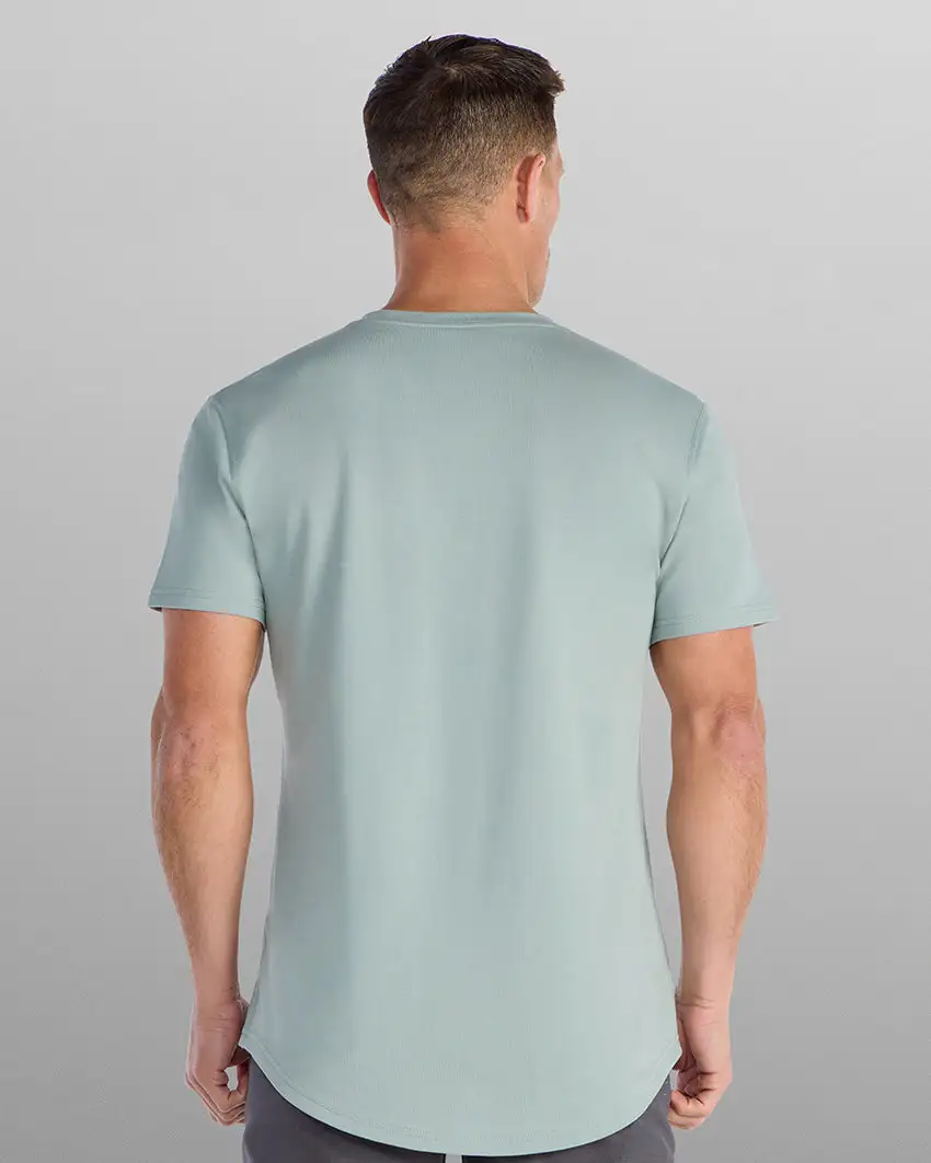 Drop-Cut V-Neck: Lux