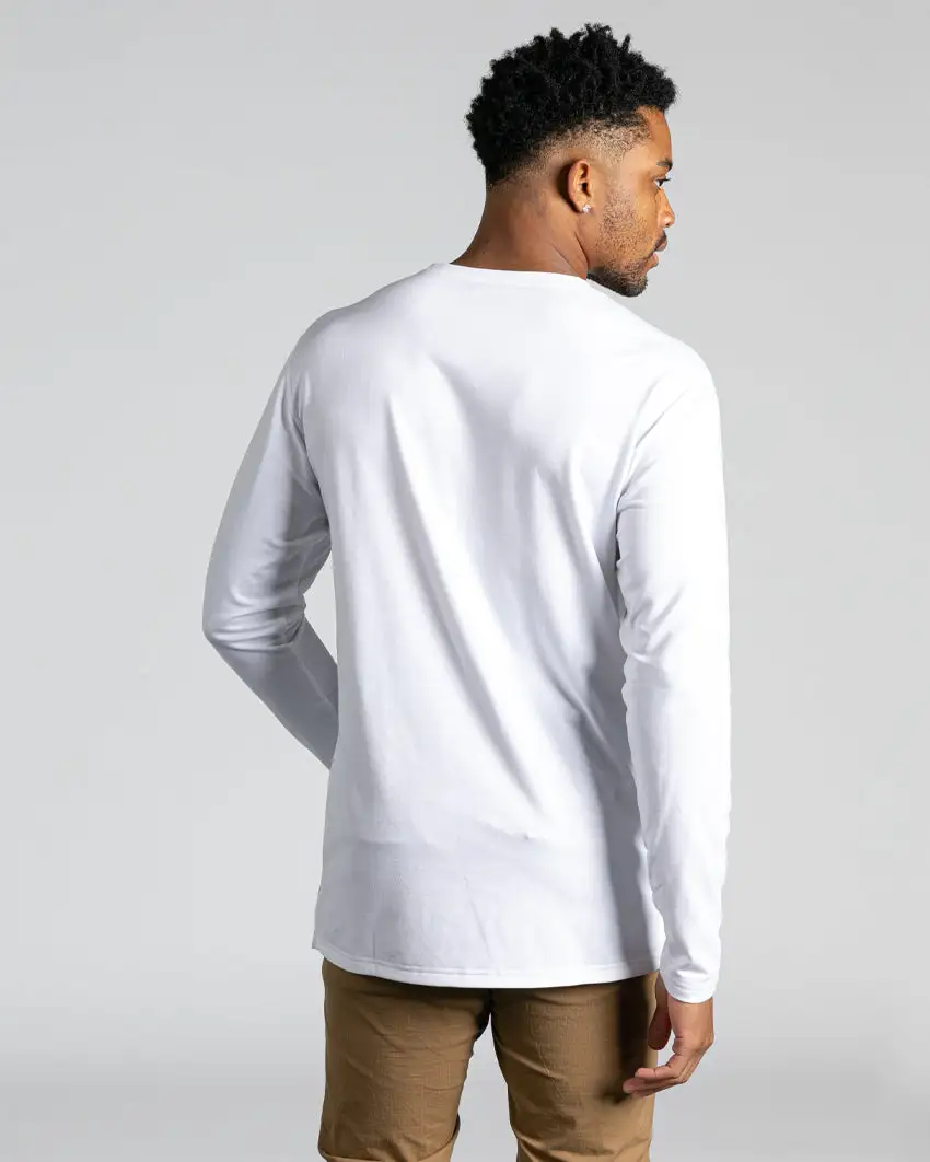 Long Sleeve: Lux Split Hem