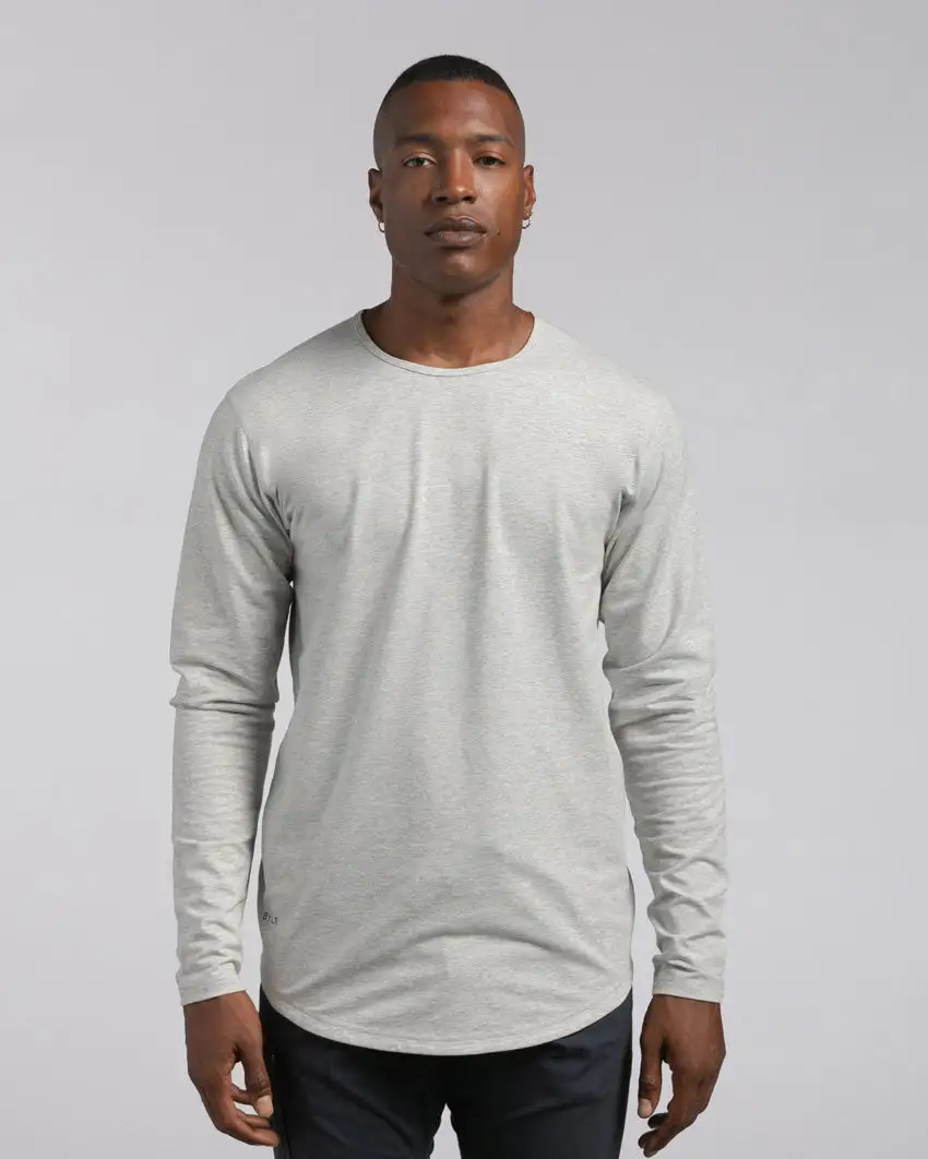 Drop-Cut Long Sleeve: Lux