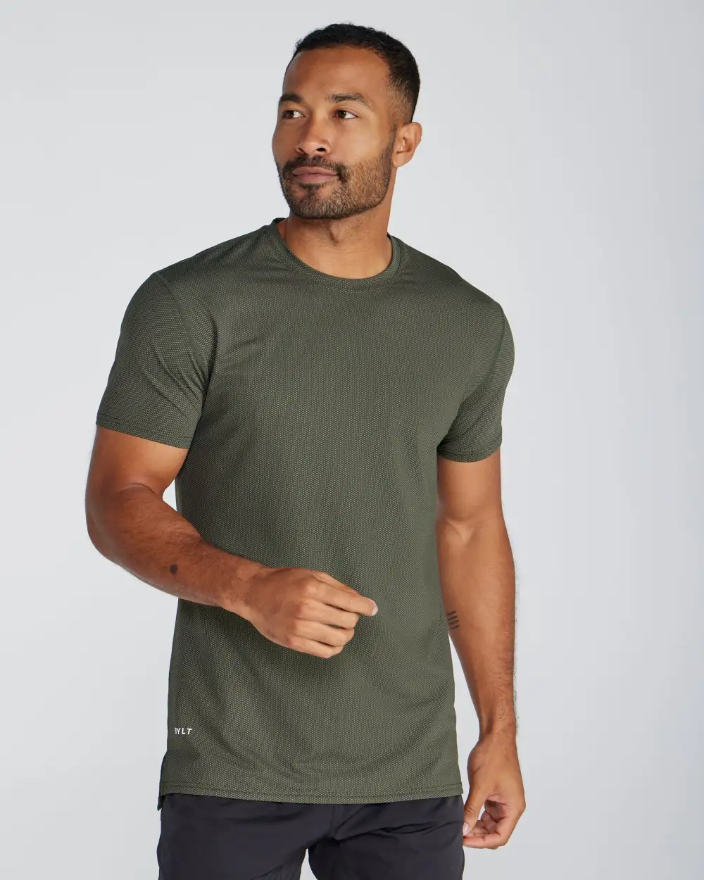 Pulse Short Sleeve Split Hem