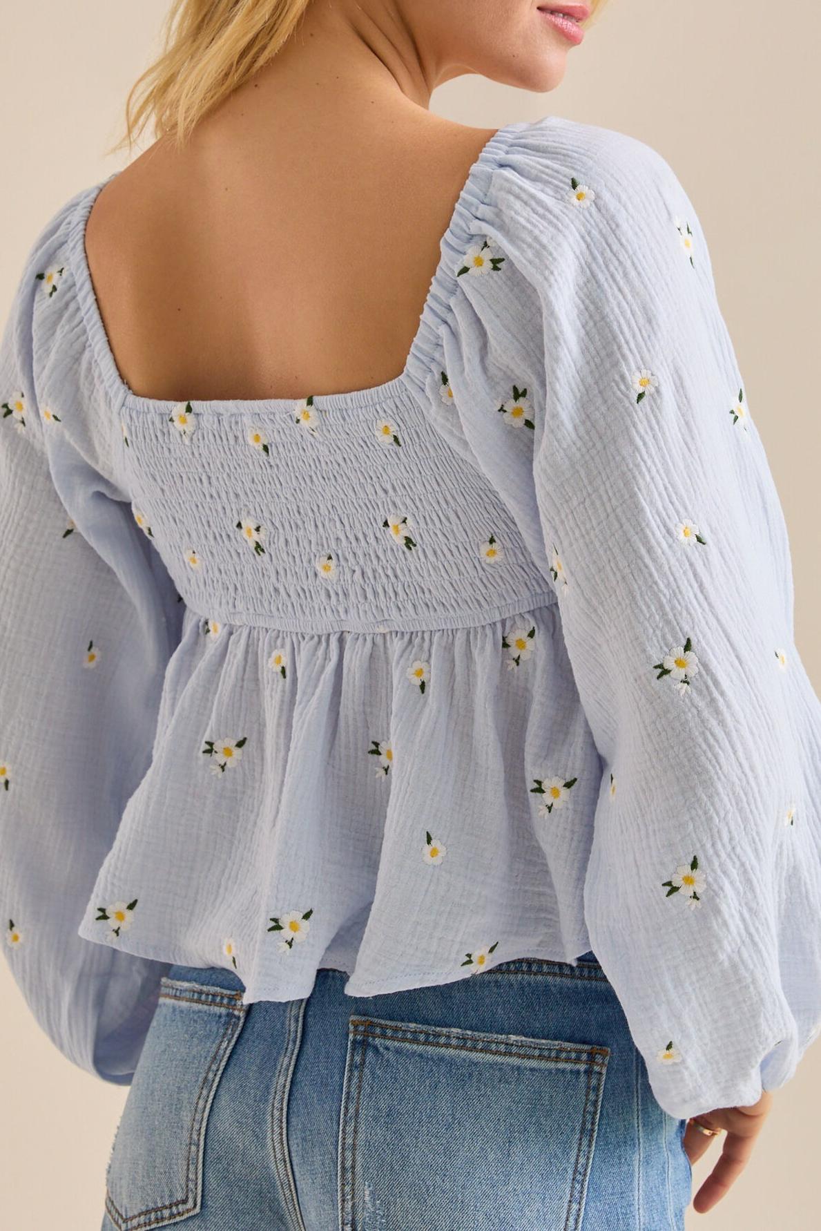 Embroidered Top