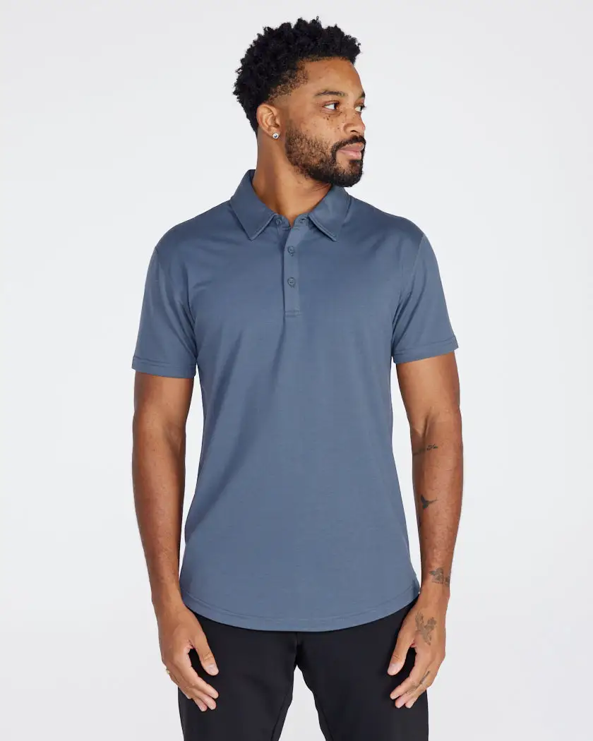 Drop-Cut Polo: Bylt Signature