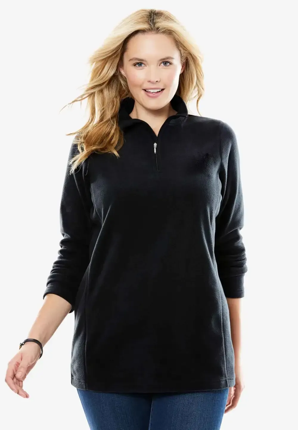 Microfleece Quarter-Zip Pullover