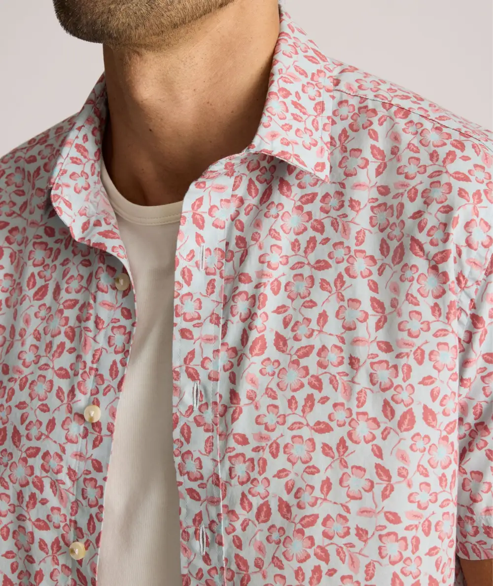 Vintage Wash Short-Sleeve Buchanan Shirt