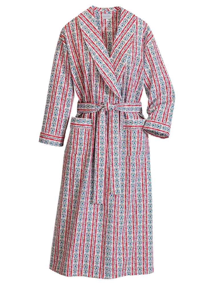 Lanz Tyrolean Flannel Wrap Robe