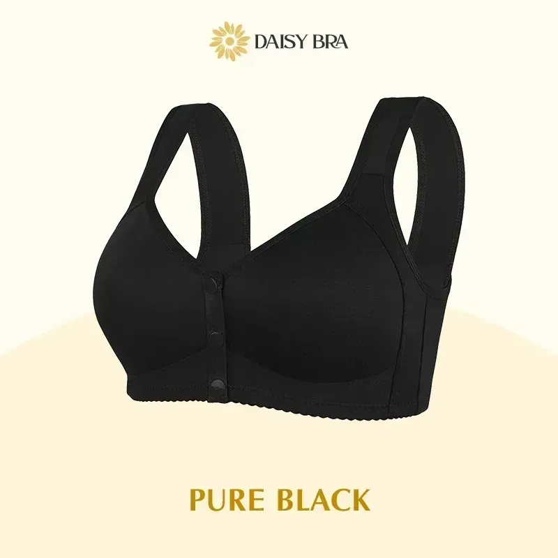 10-Pack Women's Bra - Comfortable & Convenient Front Button Bra
