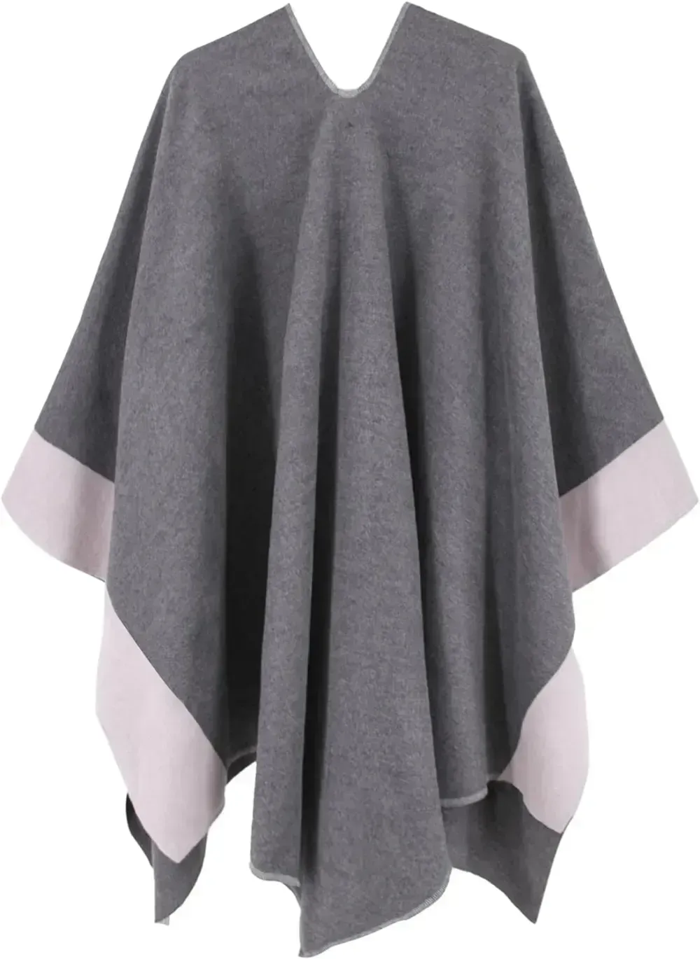 Women's Shawl Wrap Poncho Ruana Cape Open Front Cardigan Shawls for Fall Winter