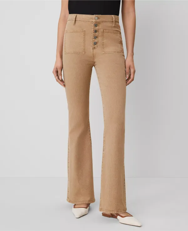 The Patch Pocket Flare Jean