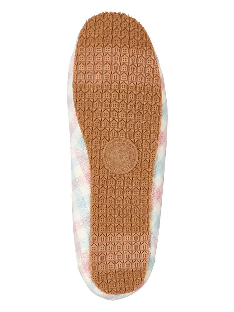 Women's Plaid Cabin Moccasins