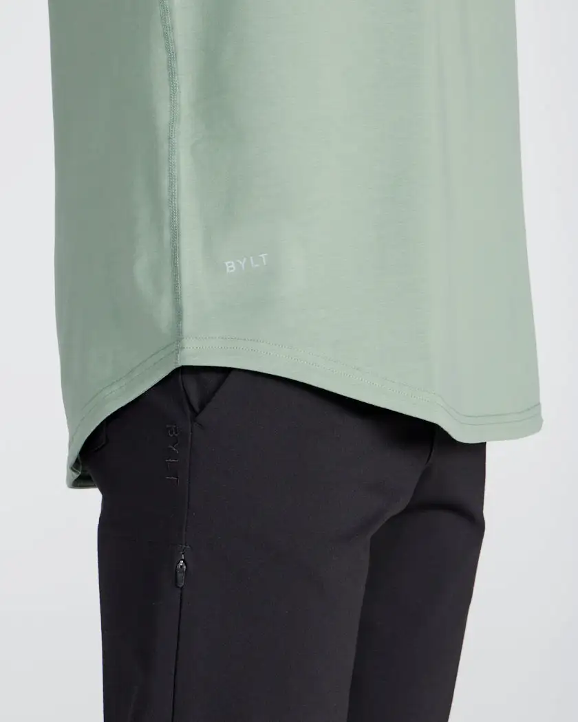 Drop-Cut Long Sleeve: Bylt Signature