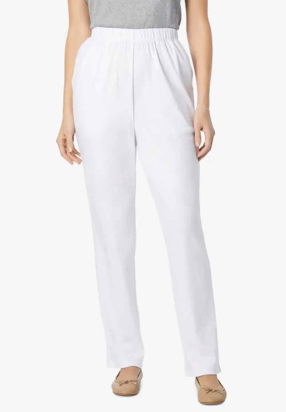 7-Day Knit Straight Leg Pant